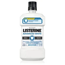 Listerine Advanced White Mild Taste - Collutorio con effetto sbiancante - 500 ml