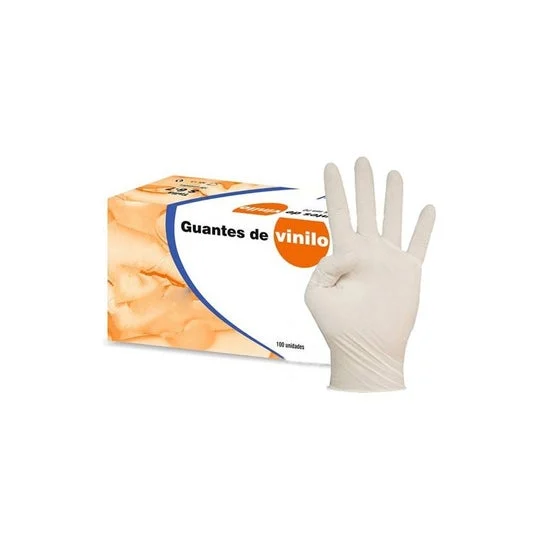 Cofares Guanti Vinile HV Senza Polvere L 018185 100 Unità