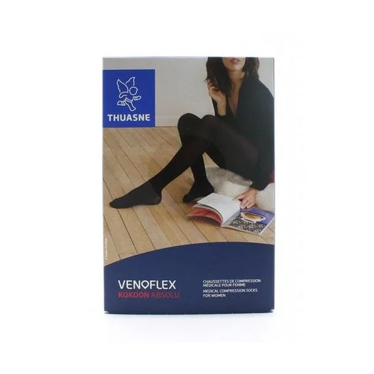 Thuasne Venoflex 2 Kokoon Absolu Calcetín Beig Nat N3- 1 Par