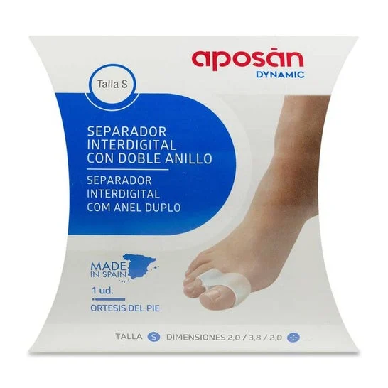 Aposan Dynamic Separatore Interdigitale Doppio Anello 1 Unità