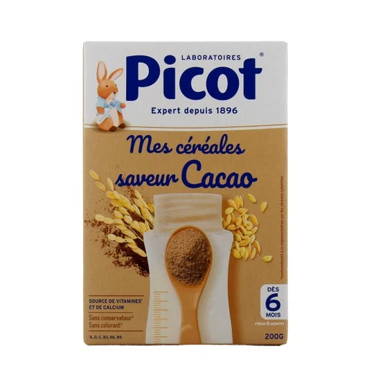 Picot Mes Céréales Cacao 6 Mois 200g