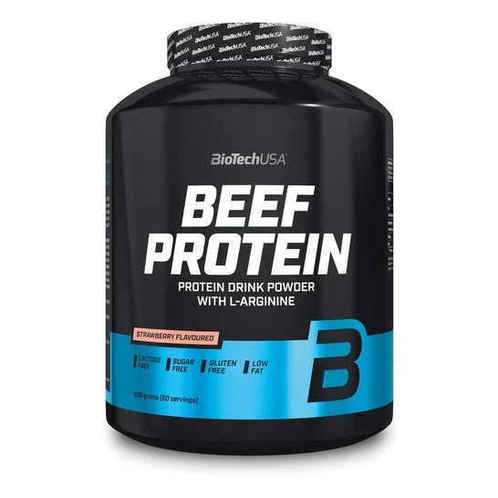 BioTech USA Beef Protein Strawberry 1816g