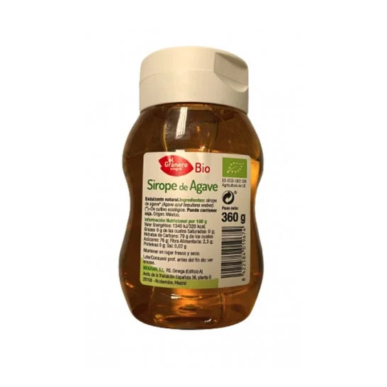 El Granero Sciroppo D'Agave Bio 360g