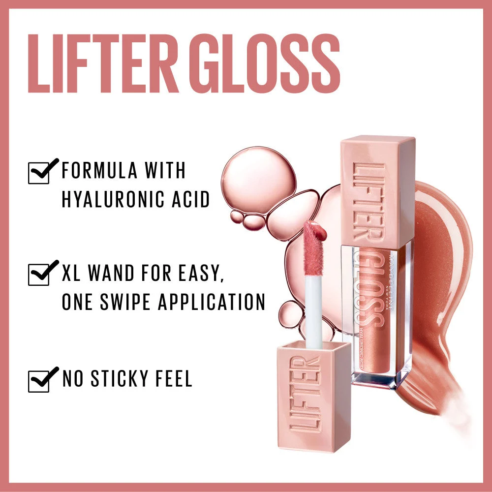 Maybelline Lucidalabbra idratante (Lifter Gloss) 5,4 ml - Tonalità: 29 Toast