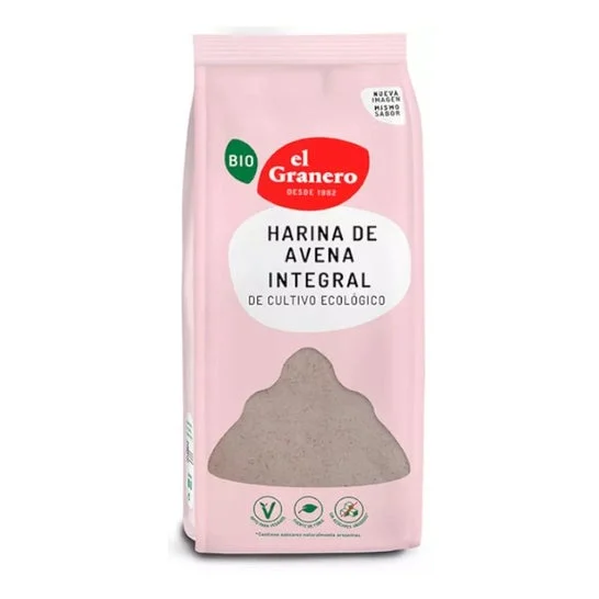 Granero Alimentacion Harina Avena Integral Bio 500g