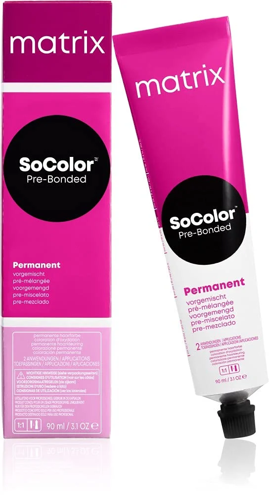 Matrix SoColor Pre-Bonded Blended tinta permanente per capelli colore 9A Hell Hellblond Asch 90 ml
