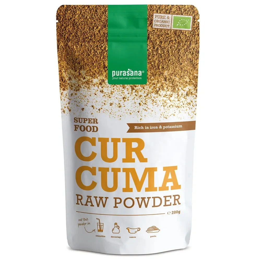 Purasana Super Food Curcuma in Polvere Biologica 200g