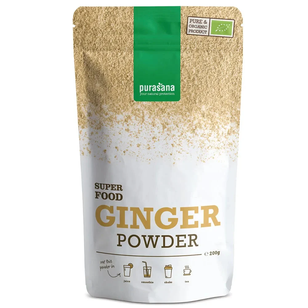 Purasana Super Food Zenzero in Polvere Biologico 200g