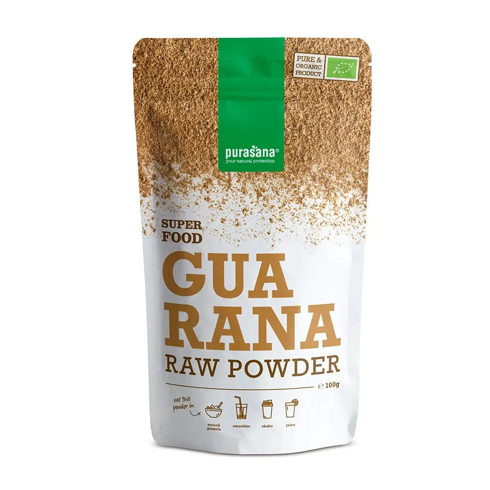 Purasana Polvere di Guaranà Biologica 100g