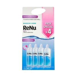 Renu Mps Soluzione Multifunzionale Per Occhi Sensibili 4 X 360 Ml Pack