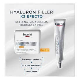 Eucerin Pack Hyaluron Filler 3x Effect Día SPF30 + Contorno de Ojos