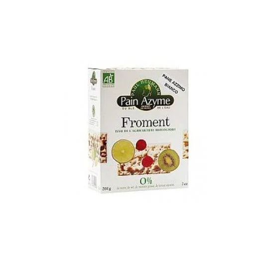 PANE AZZIMO BIO BI 200G