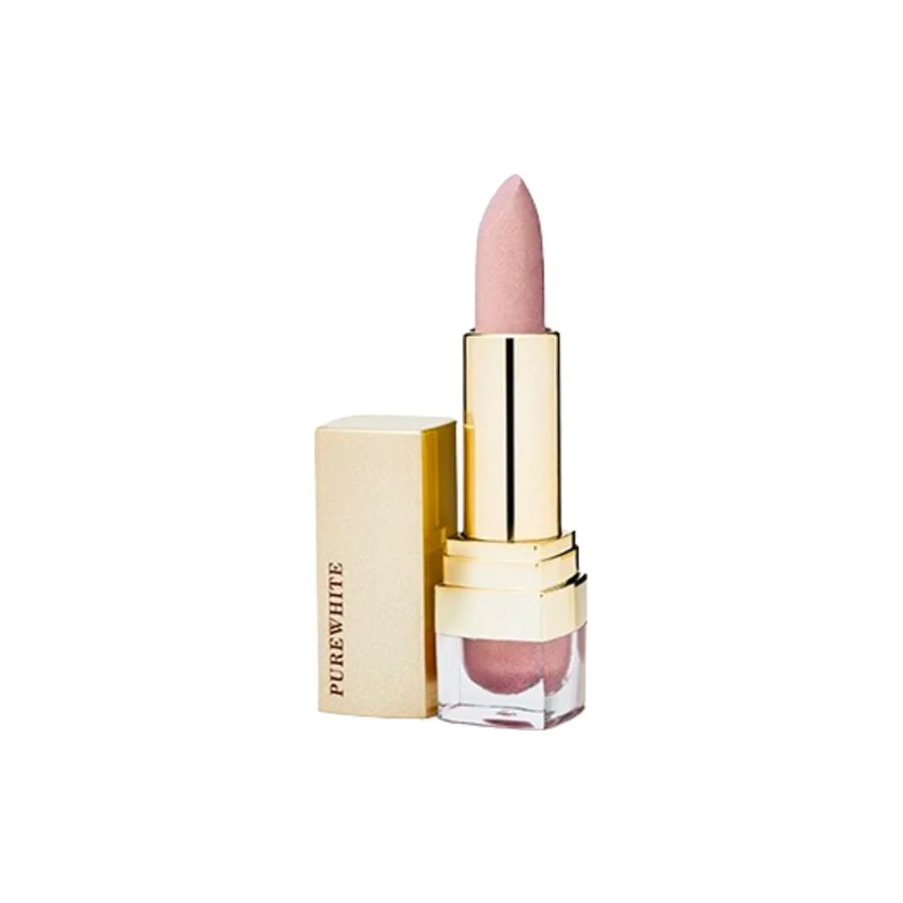 Pure white cosmetics SunKissed Balsamo labbra colorato e brillante SPF 20, Golden Blush (4 g)