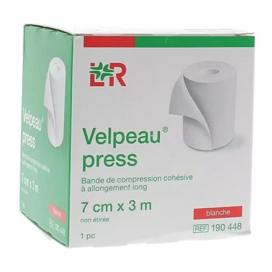 Velpeau Press Non Latex Tape Bianco 7cm x 3m