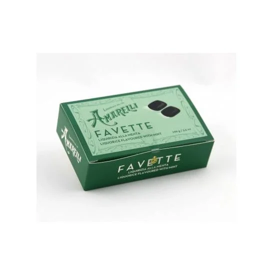 Amarelli Green Favette Menta 12x100g