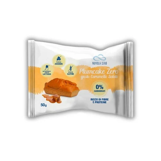 Nuvola Zero Plumcake Caramelo Salado Sin Gluten 50g
