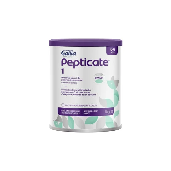 Gallia Pepticate Poudre 0-6 mois 450 gr