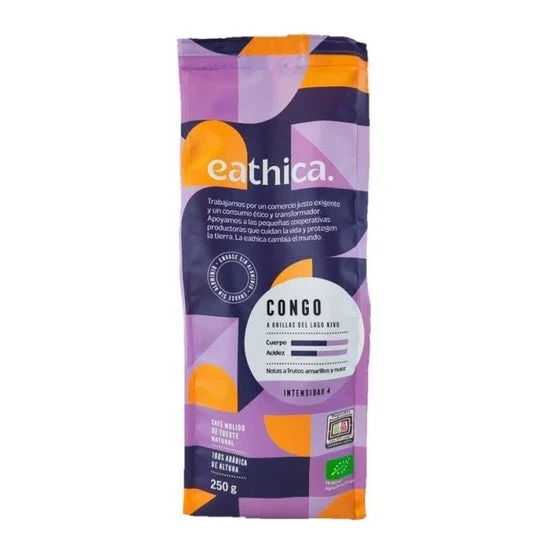 Eathica Café Congo Molido Bio 250g