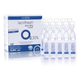 Avizor Lacrifresh Eye Drops Sodium Hyaluronate Ocudry 0.3 20x0.04ml