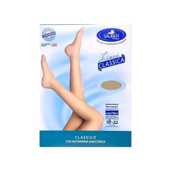 Desa Pharma Sauber Collant Open Toe Taglia 2 Nero 1 Unità