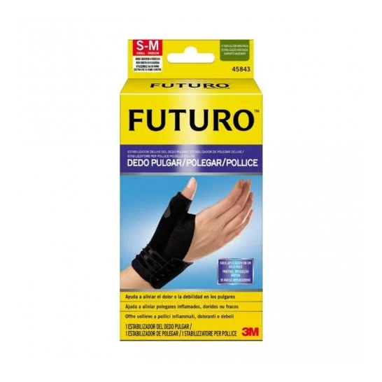 Futuro™ 3M polsino nero a polso T-S/M 1ud