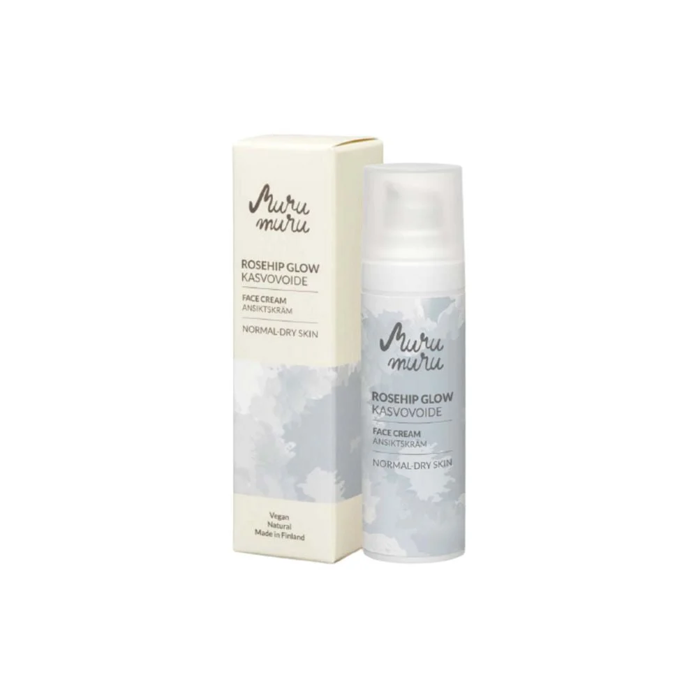 Murumuru Crema viso illuminante alla rosa canina, 30 ml