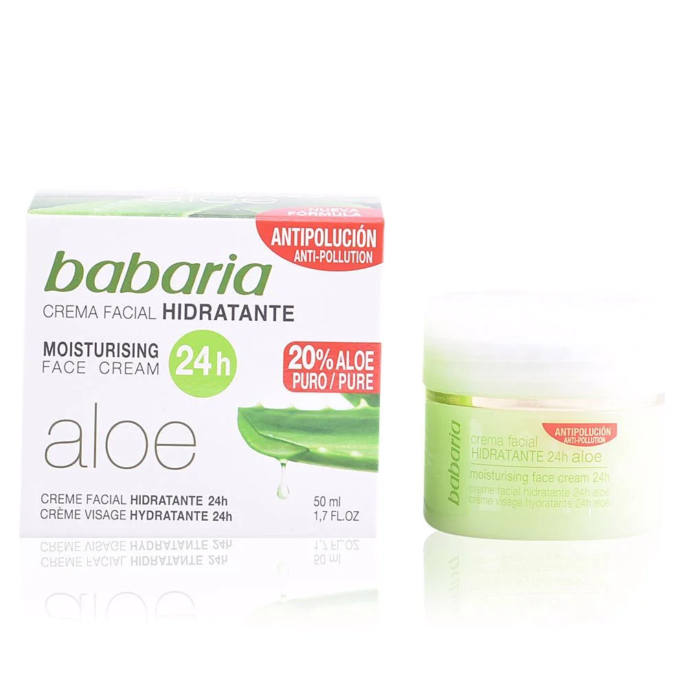ALOE VERA 24H moisturising face cream