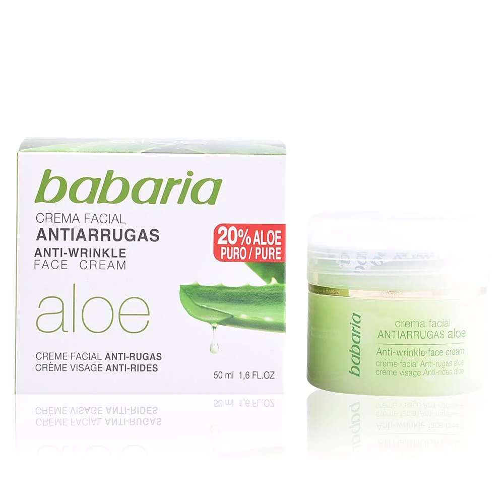 ALOE VERA Crema viso antirughe con