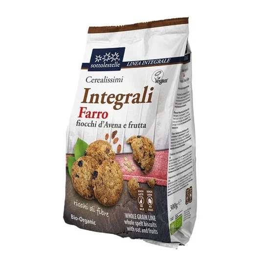 Sottolestelle Galletas Espelta Integral Avena y Fruta 300g