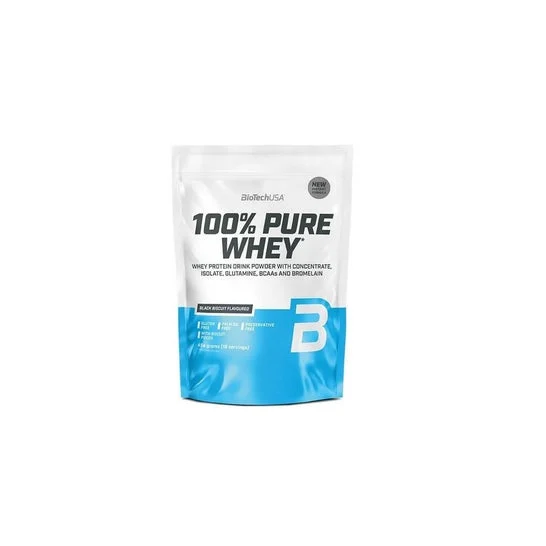BioTech USA 100% Pure Whey Black Biscuit 454g