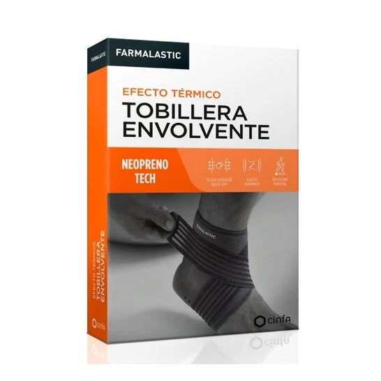Bracciale alla caviglia in neoprene Farmalastic T-unica 1 pz
