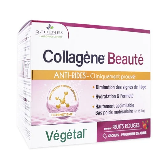 Les 3 Chenes Colágeno Belleza 25 Sobres