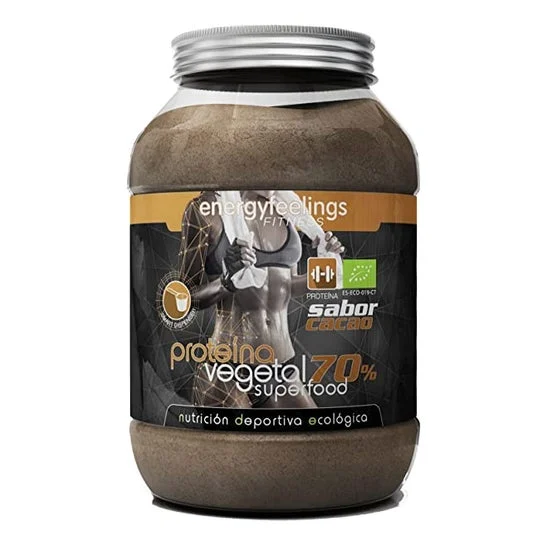 Energy Feelings 70% di Proteina Vegana di Cacao Eco Vega 1kg