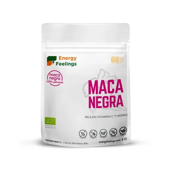Energy Feelings Maca Nera Polvere Eco Vegan Senza Glutine 200g