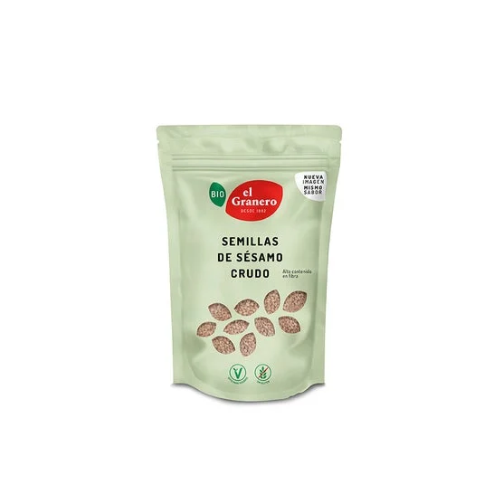 El Granero Semillas de Sésamo Crudo BIO 400g