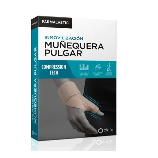 Farmalastic Innova polso osteoartrite del pollice (mano sinistra T-grande)