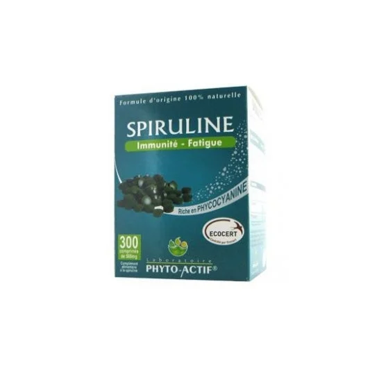 Phyto Actif Spiruline 300 Compresse