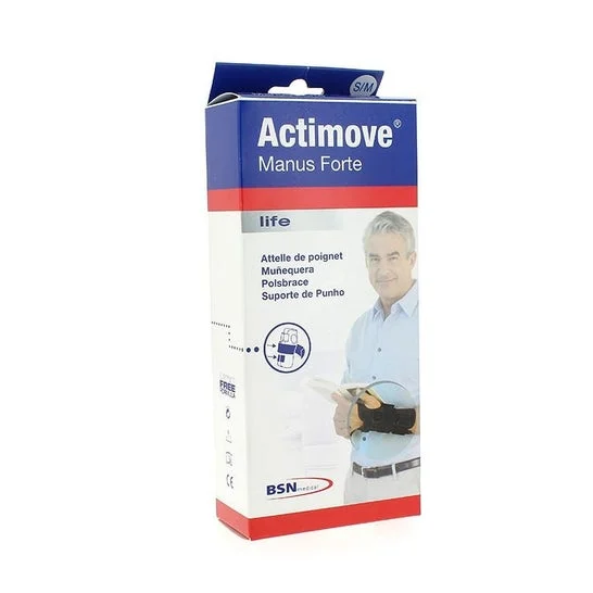 Actimove Muñequera Manus Forte Derecha S-M Beige 14-19cm 1ud