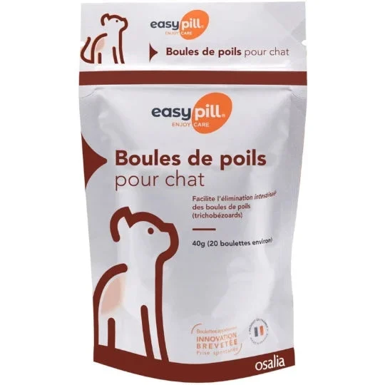 Vetinnov Easypill lassativo lubrificante di pelo Gatto Osalia 20 palline