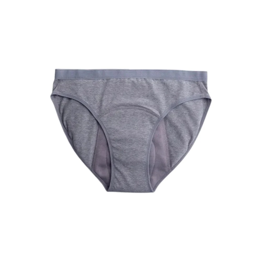 Imse Bikini - Mutandine Mestruali Grigie - Flusso Abbondante S
