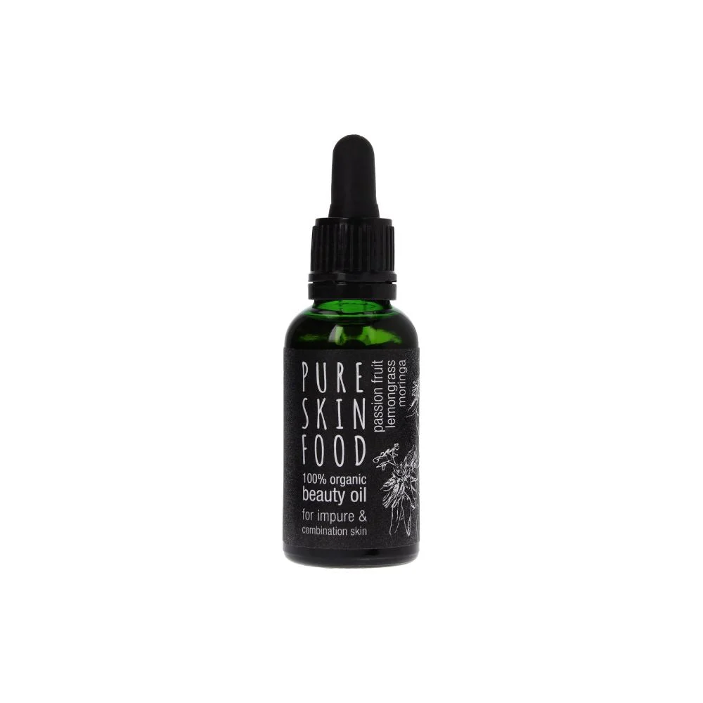 Pure skin food Olio Beauty Bio - Pelle Impura e Mista, 30 ml
