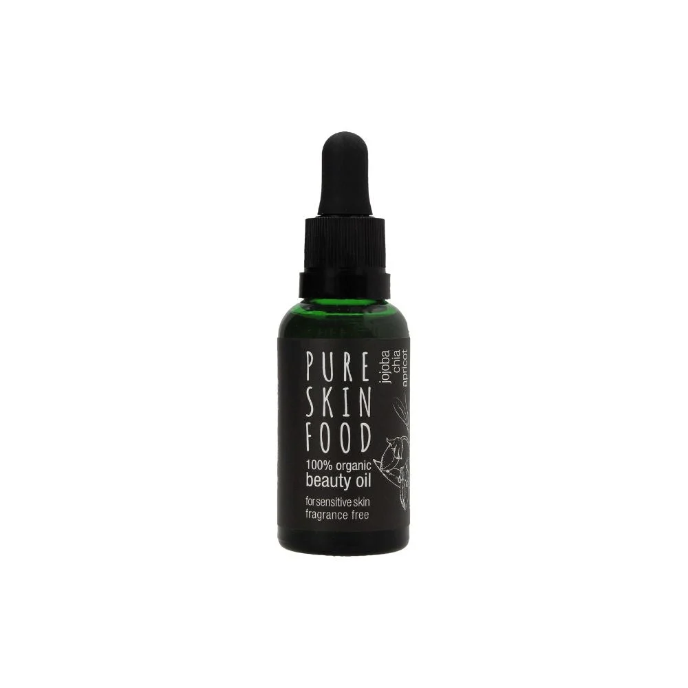 Pure skin food Olio Beauty Bio Senza Profumo - Pelle Sensibile, 30 ml