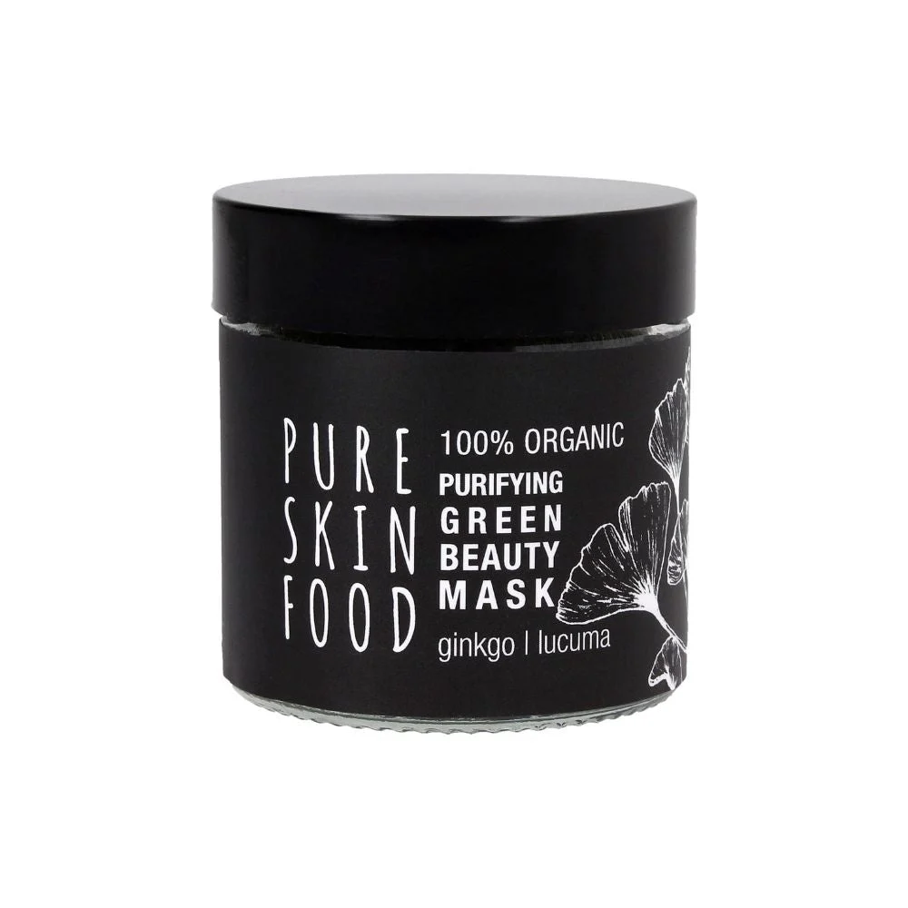 Pure skin food Maschera Viso Bio con Superfood - Pelle Impura e Mista, 60 ml
