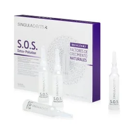 Singuladerm S.O.S. Disintossicazione dall'inquinamento 4 fiale