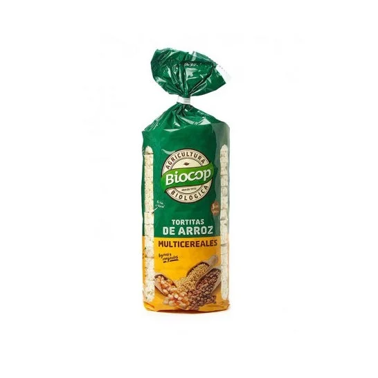 Biocop Tort. Multicereale Riso C/Sale 200g