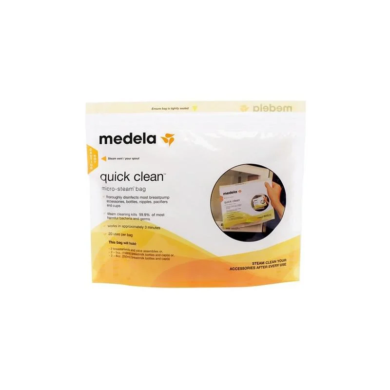 Sacchetti per sterilizzatori a vapore per microonde Medela