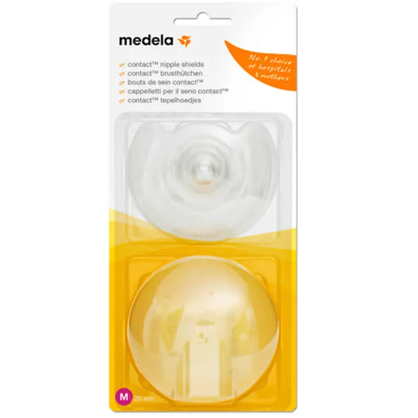 Medela Conchiglie per capezzoli doloranti 2 pezzi Taglia M