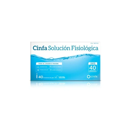 Cinfa Soluzione fisiologica 40 pz
