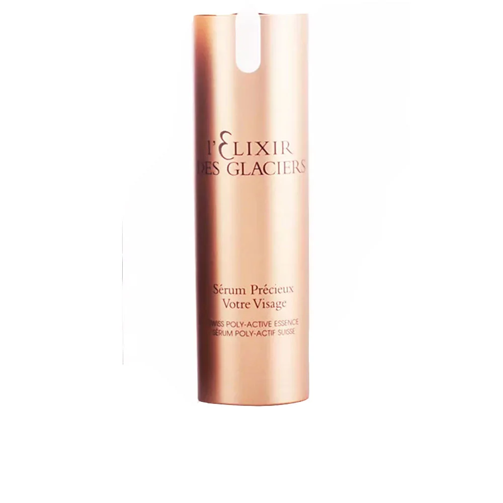 L’ELIXIR DES GLACIERS votre visage sérum précieux