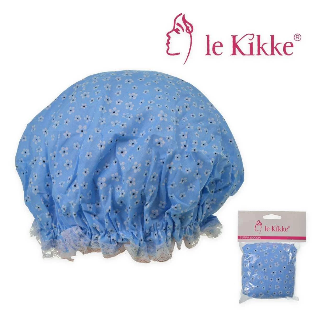 Le kikke cuffia doccia a fiori